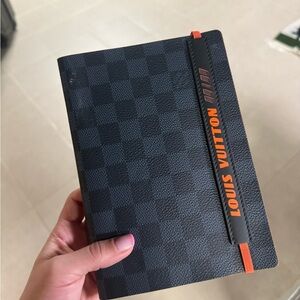 Louis Vuitton leather notebook